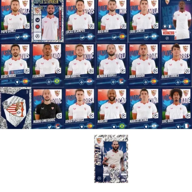TOPPS UEFA CHAMPIONS League 2023/2024 Sticker Alle 19 Sevilla FC £2.17