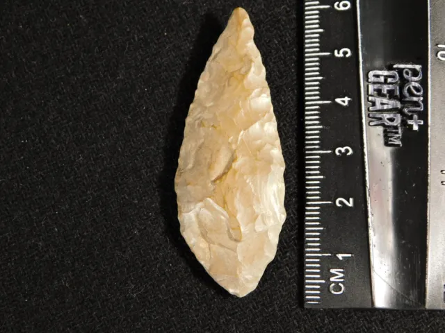 Ancient Lanceolate Form Arrowhead or Flint Artifact RIBBON Flaking Niger 6.78