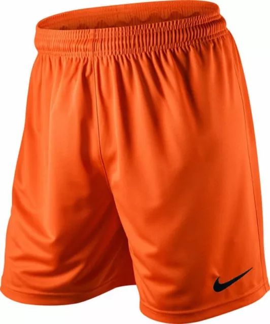 Nike park orange size uk mens small  Shorts Sports Football  1583