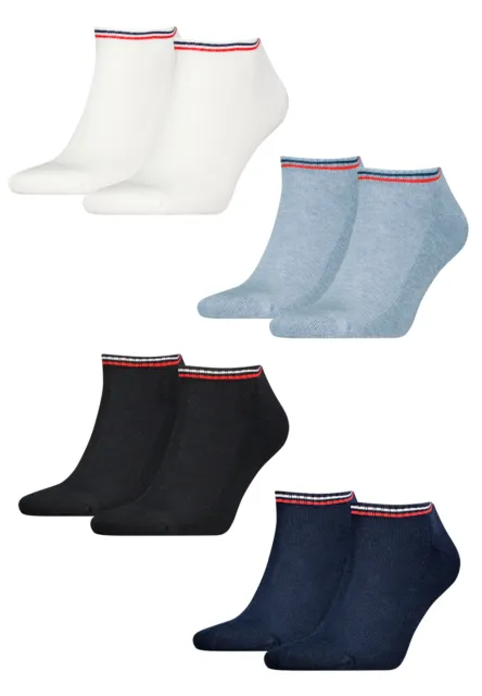 Tommy Hilfiger Baskets Chaussettes Hommes & Femmes Bottillons 8-er Paquet