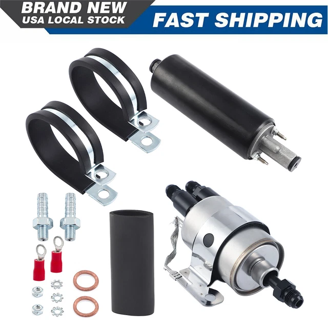 LS FUEL FILTER & Regulator EFI Fuel Pump Kit 6AN Engine Swap Pressure