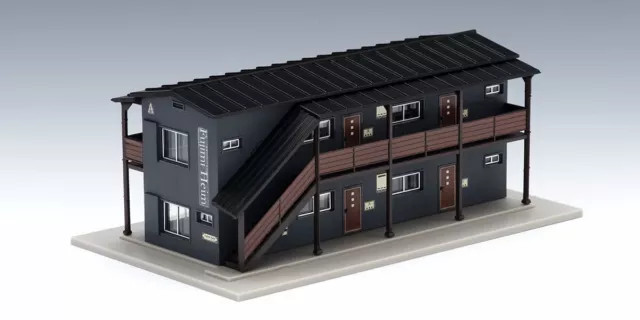 Tomix 4227 Apartment Dark Brown N Scale