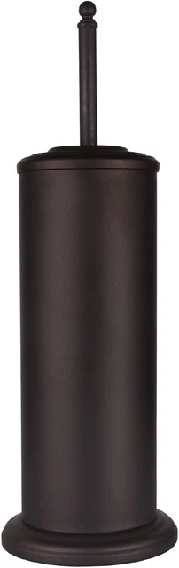 Anti-Hand Off Bronze Toilet Plunger with Holder for Bathroom,Powerful Efficient