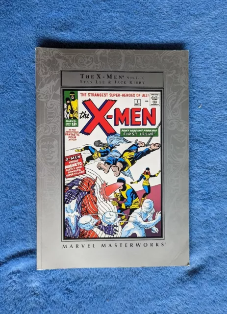 THE X-MEN 1-10 Marvel Masterworks Graphic Novel Stan Lee Jack Kirby Vol. 1