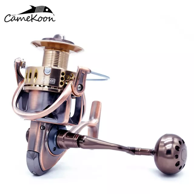 Saltwater Fishing Sturdy CNC Aluminum Frame 10 Stainless Steel BBs Spinning  Reel
