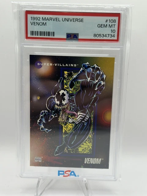 1992 Marvel Universe Series 3 Venom # 108 PSA 10