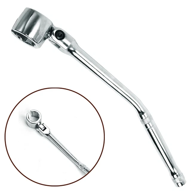 Clé à Douille 22 Mm Pour Capteur D'oxygène - Ouverture Fendue, Acier Chrome Vanadium, Pour Retrait Facile Avec Câble Branché - 3