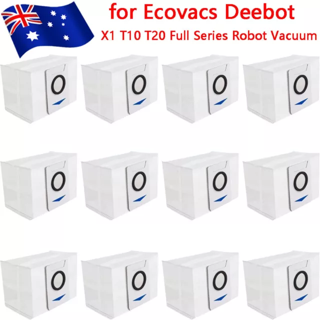6-24 Dust Bag for Ecovacs Deebot X1/X1 Plus/T10/T10 Plus/X1 Omni Robot Cleaner