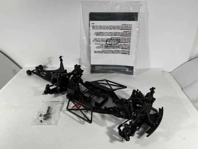 NEW Losi 1/10 22S Summit Camaro No Prep Drag Car Roller Slider Chassis Free Ship