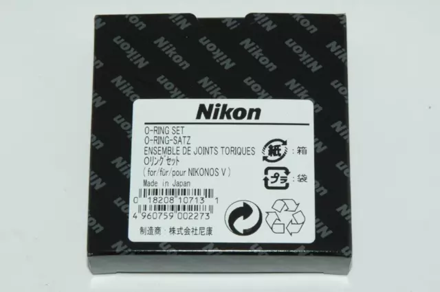 [Brand New] Nikon Nikonos V O-ring set (4-Orings 1-grease) from JAPAN J00-6