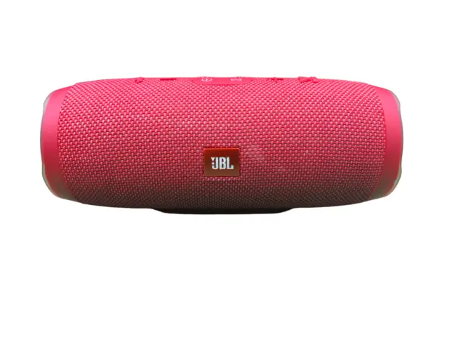 JBL Charge 3 - Haut Parleur Bluetooth Portable, Rouge - Usé , Testé