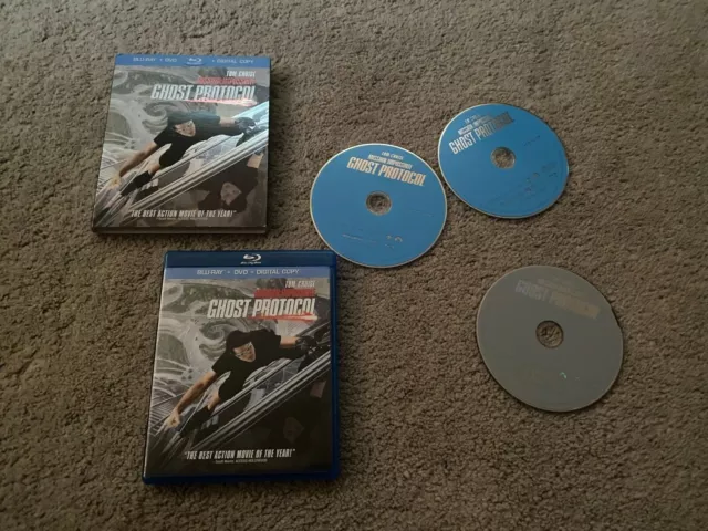 Mission: Impossible  Ghost Protocol Blu-ray DVD