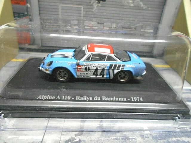 Trofeu Renault Alpine A110 Rally Bandama 1977 M.le Gall - Y. Le Gall 1 43 Blue Met 8