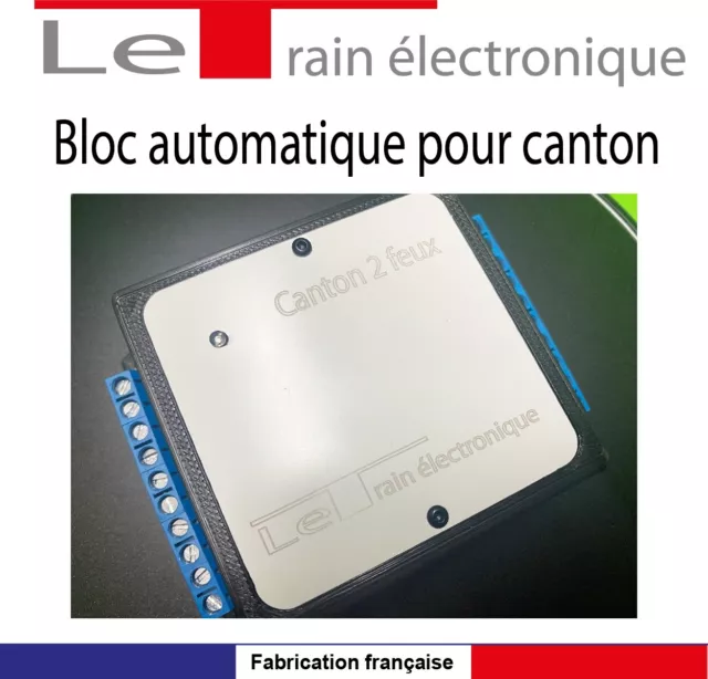 BLOC AUTOMATIQUE HO, N, ANALOGIQUE OU DCC pour modélisme train