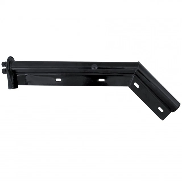Black 28" Spring Loaded 1 1/8" Bolt 45 Degree Angled Mud Flap Hanger