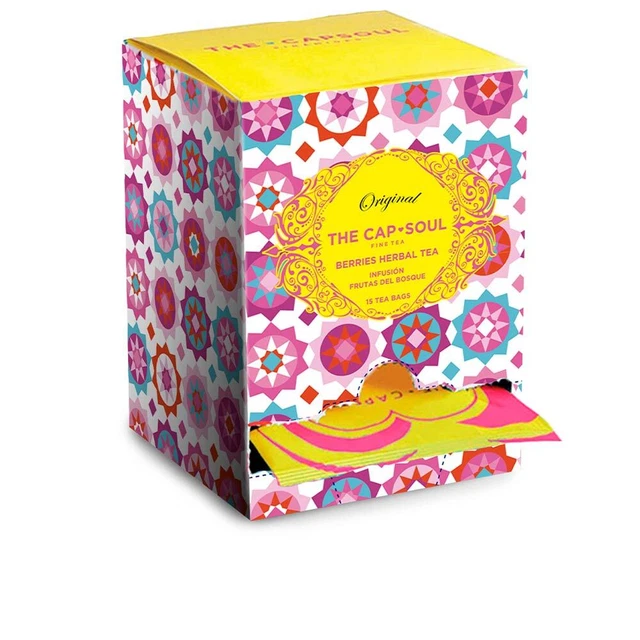 Nutrition The Capsoul unisex PIRÁMIDES ENSOBRADAS frutas del bosque 15 u