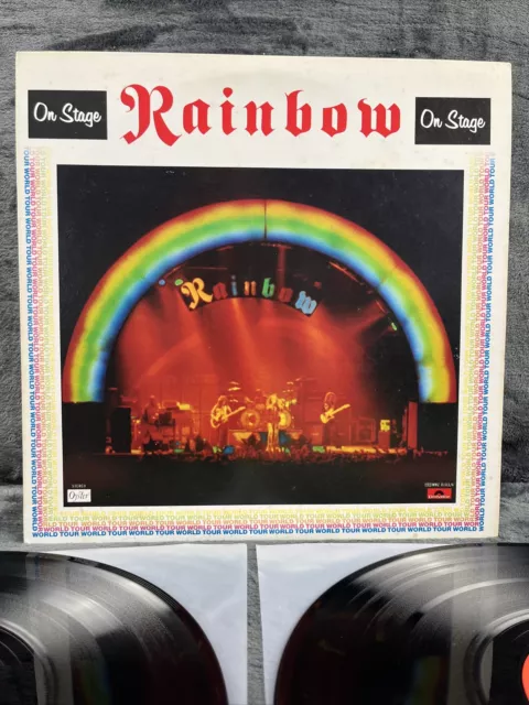 Rainbow - On Stage | Japan Pressung DLP Vinyl Schallplatte Booklet Hard Rock