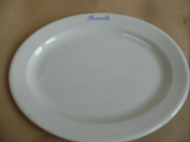 Bristile Hotel Ware "Roseville" Australian Pottery Plate Restaurant Catering