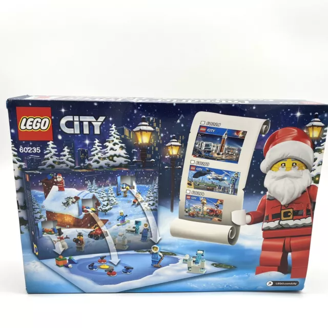 LEGO CITY ADVENT Calendar 60235 Building Kit (234 Pieces) Retired Open