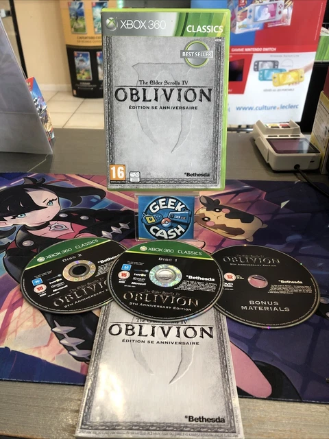 The Elder Scrolls IV: Oblivion – Édition 5e Anniversaire – Xbox 360 (PAL, FR, Complet)