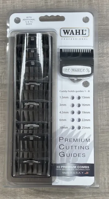 Wahl Premium Cut Guards (10)