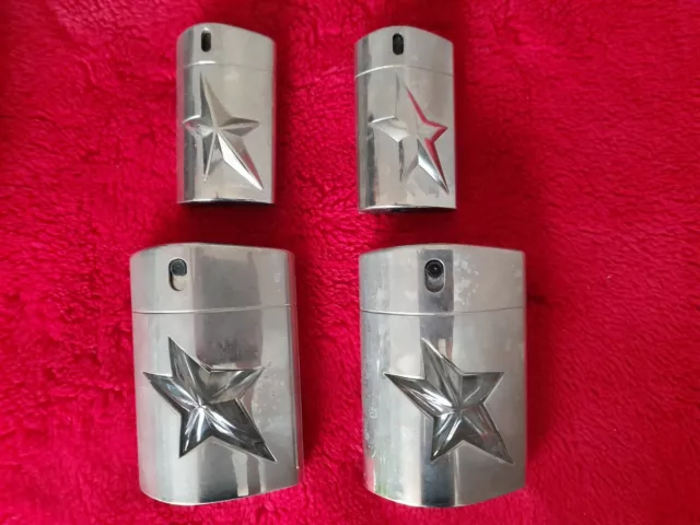 Vintage lot de 4 Flacons De Parfum  AMEN Thierry Mugler