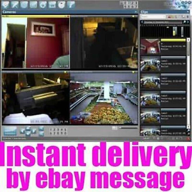 BLUE IRIS PRO v5.xx (Latest) Video Camera Security Software Full