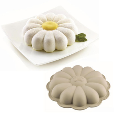 Silikomart Stampo silicone margherita 3D Silikomart PRM01 forno torte torta primavera Rotex 