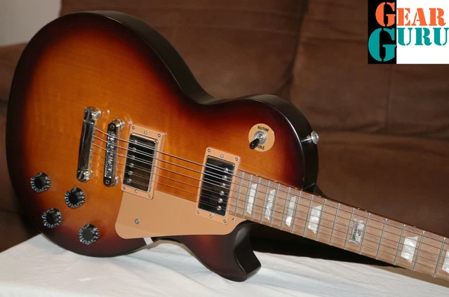 ギター Gibson Les Paul Satin Studio 2014 Gibson Les Paul Studio Pro - 2014, Tobacco Burst Candy