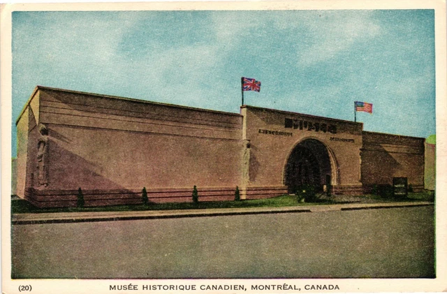 Vintage Postcard - Musee Historique Canadien Building Montreal CANADA #9157