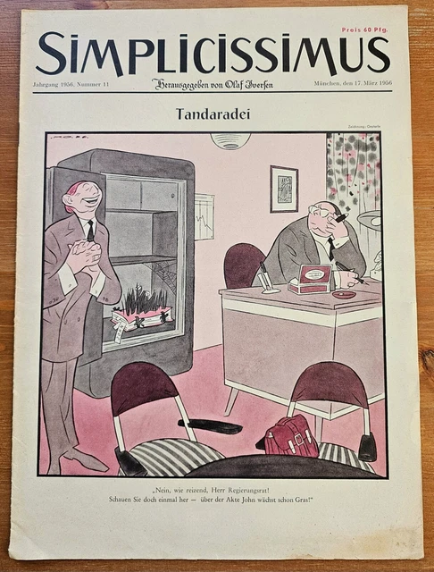 Simplicissimus Zeitschrift März 1956