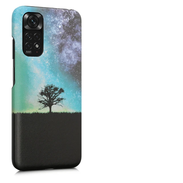 Coque rigide pour téléphone Xiaomi Redmi Note 11 Note 11S en similicuir kwmobile 3
