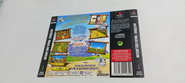 Jaquette Arrière PS1 Tony Hawk's - Jeu Rétro PlayStation 1 En Bon état