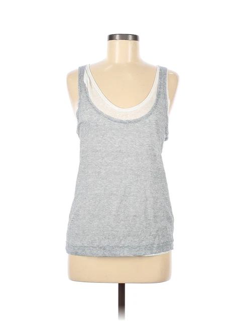 Majestic Paris Women White Tank Top 8