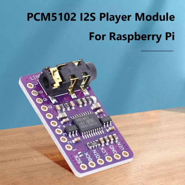 Interface I2S PCM5102A DAC Decoder GY-PCM5102 I2S Player Module for Raspberry Pi 3