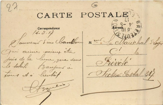 CPA BRETEUIL-sur-ITON Route de Layer (1161565) 2