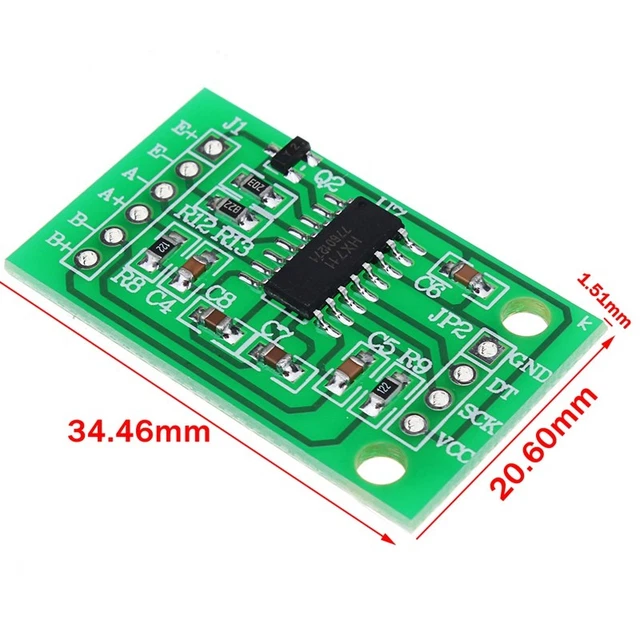 4 X 50KG Body Load Cell Weight Scales Sensor With HX711 Sensor. Arduino ...