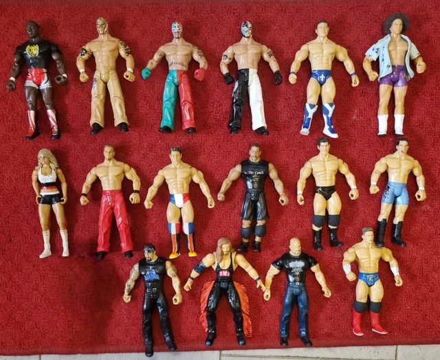 Figurines WWF Wrestling Hasbro - Années 90 - Vintage - Lot De Personnages Variés