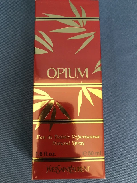 OPIUM By Yves Saint Laurent Eau De Toilette Spray 1.6oz For Women NEW Sealed~VTG