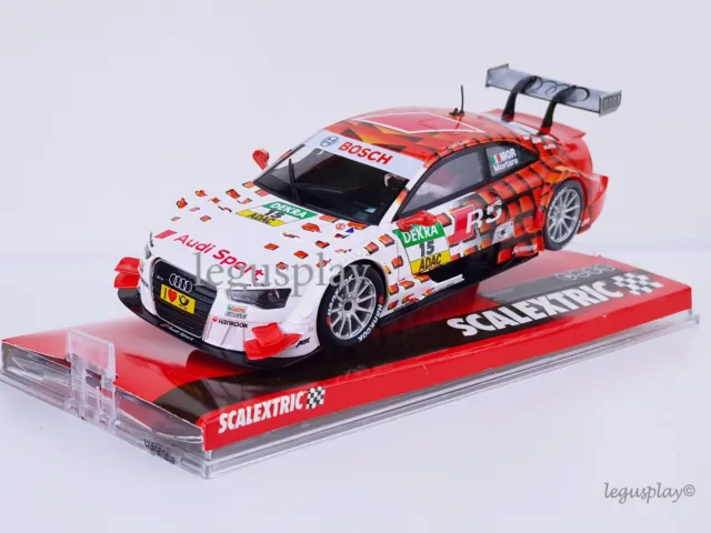 Slot car scx scalextric A10190S300 Audi A5 DTM 2014 #15 " Mortara''