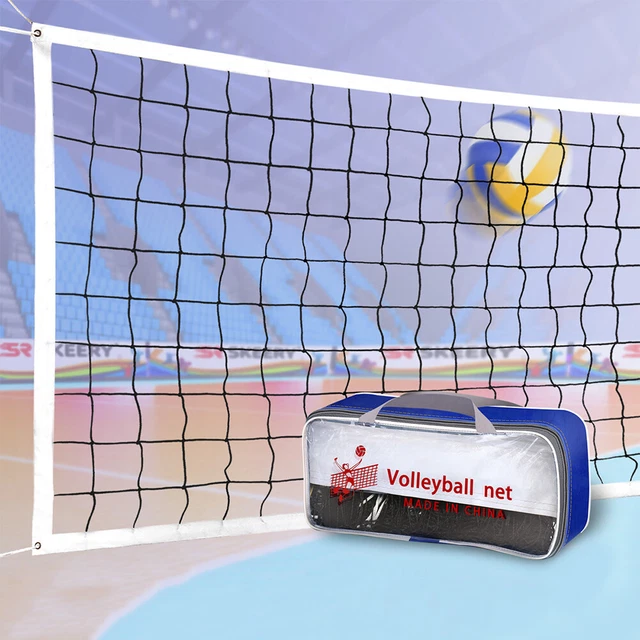 PROFESSIONAL SPORTS OUTDOOR Volleyball Net with Steel Cable Tear
