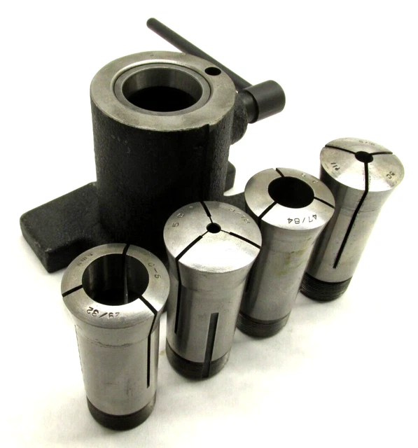 5C COLLET VERTICAL FIXTURE w/ COLLETS 5C COLLET VERTICAL FIXTURE w/ COLLETS