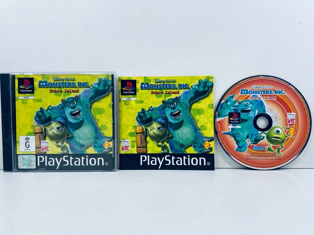 DISNEY PIXAR'S MONSTERS Inc PS1 PlayStation 1 PAL - GC - Fast Post $22. ...
