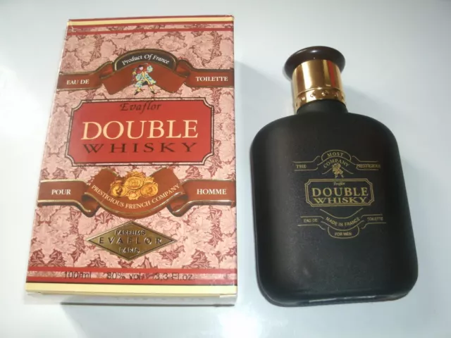 Eau de Toilette Homme Whisky Double de Avaflor 100ml Le Dernier .