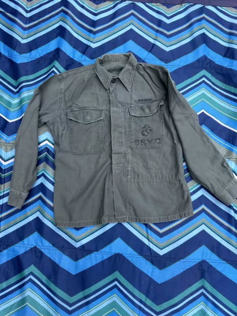 USMC P56 P58 Shirt Jacket USAF WW2 Korean War Vietnam War Army Military WWll USMC P56 P58 Shirt Jacket USAF WW2 Korean War Vietnam War Army Military WWll