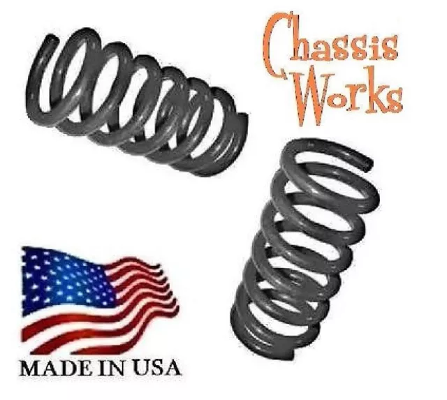 1972-1993 Dodge Ram Charger D150 2WD 3" Lowering Kit Drop Coils Lowering springs