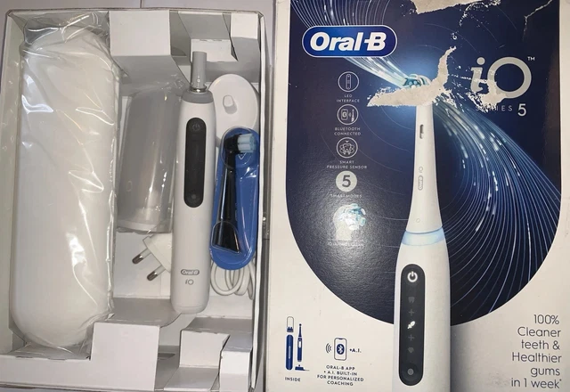 ORAL-B IO SERIES 5 Electric Rechargeable Toothbrush Travel Case £67.99 ...