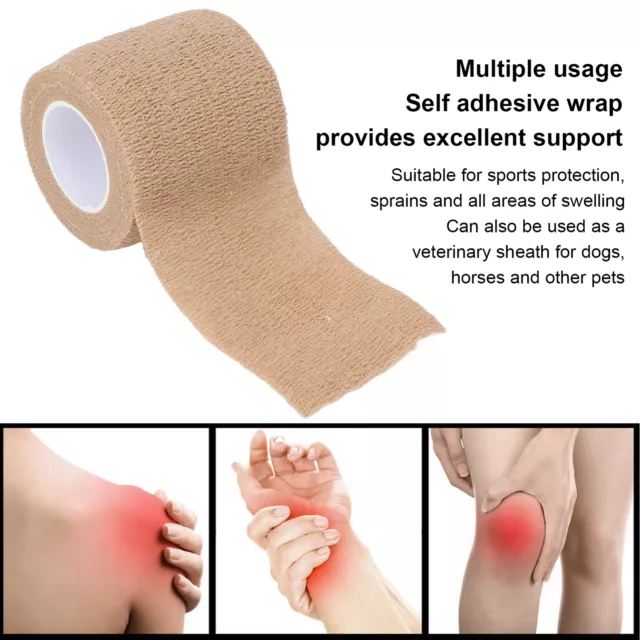 Elastic Self Adhesive Wrap Bandage Fingers Wrist Support Tape De Protection