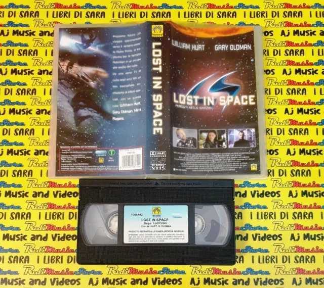 VHS*Film LOST IN SPACE 1998 Gary Oldman William Hurt MEDUSA 1066102 (F233)NO DVD