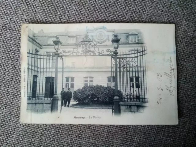 Cpa Maubeuge La Mairie